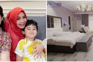 9 Potret kamar tidur Rieta Amilia, ada brankas khusus