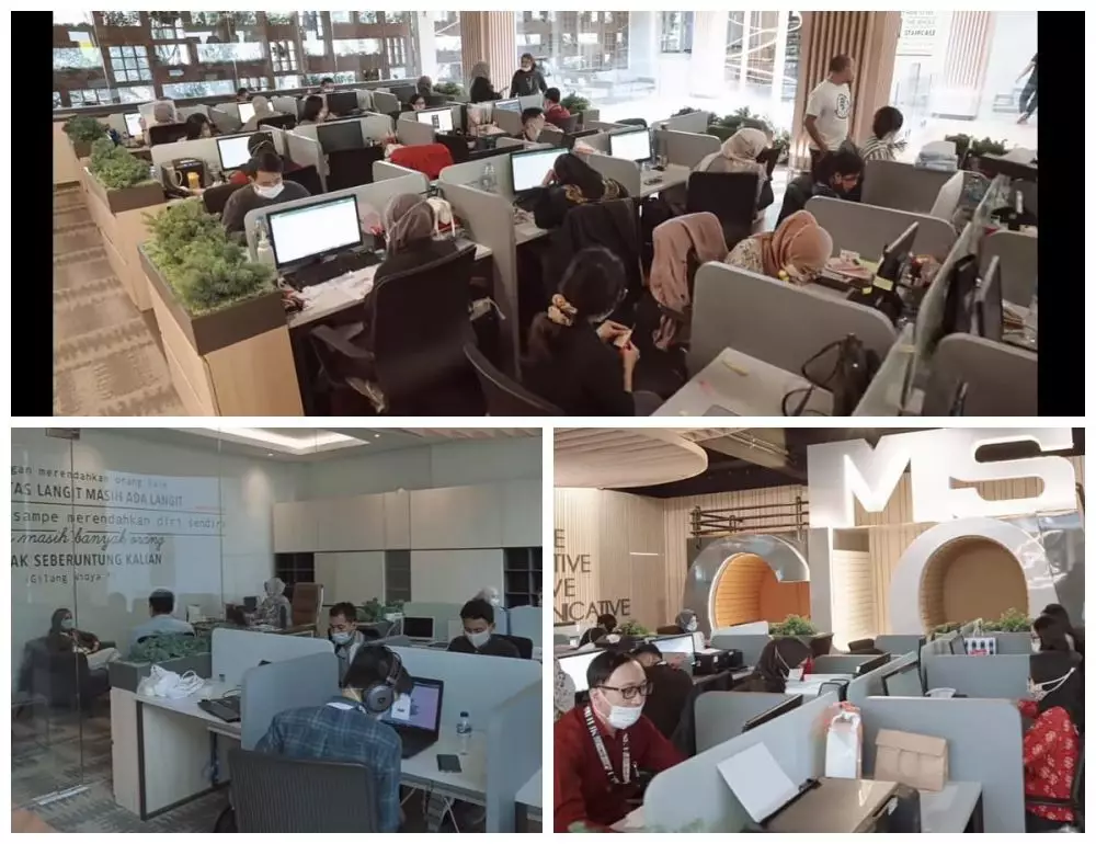 potret kantor mewah © YouTube/JURAGAN 99 vs SHANDY