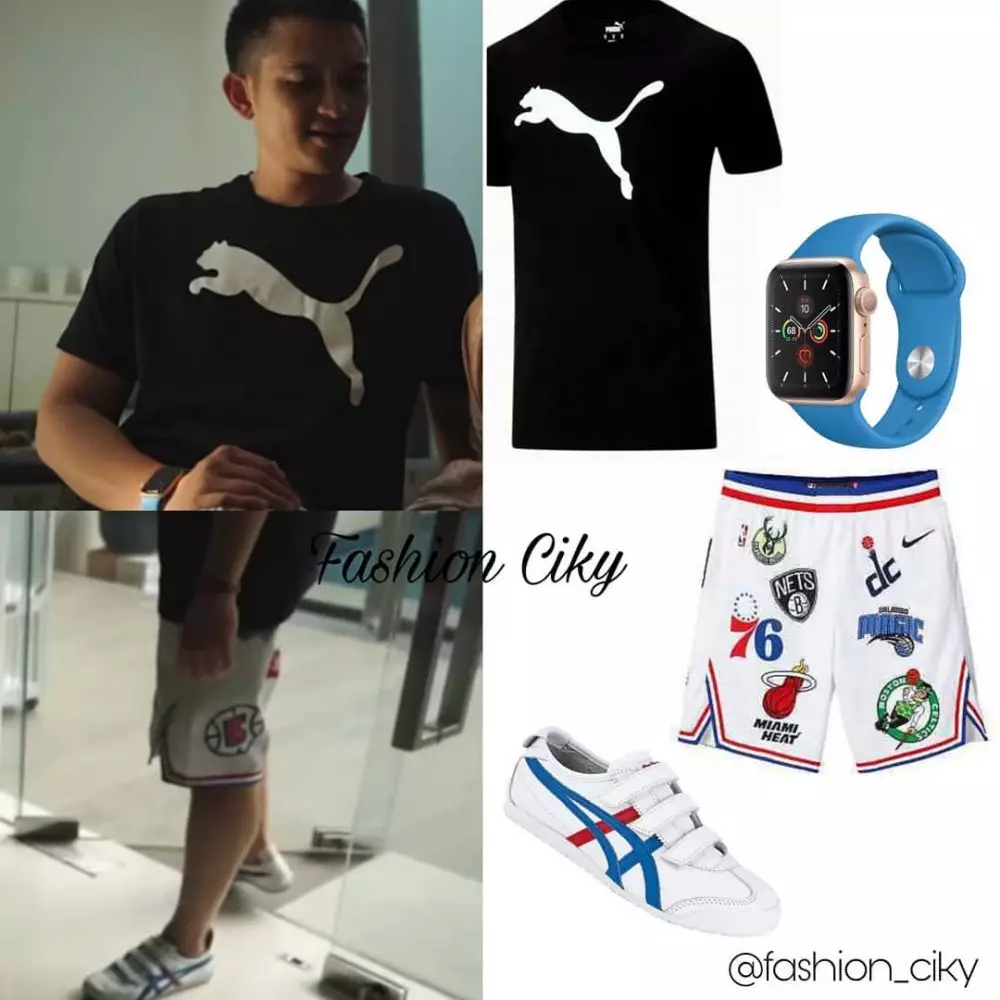 harga outfit Rezky Aditya © Instagram