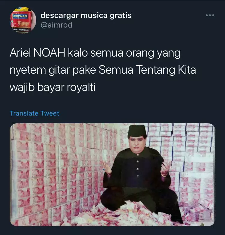 Meme lucu bayar royalti ©berbagai sumber Meme lucu bayar royalti ©berbagai sumber