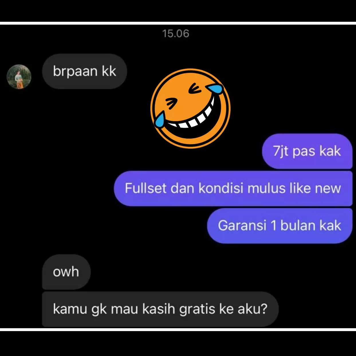 10 Chat lucu nawar dagangan di online shop ini bikin ngelus dada