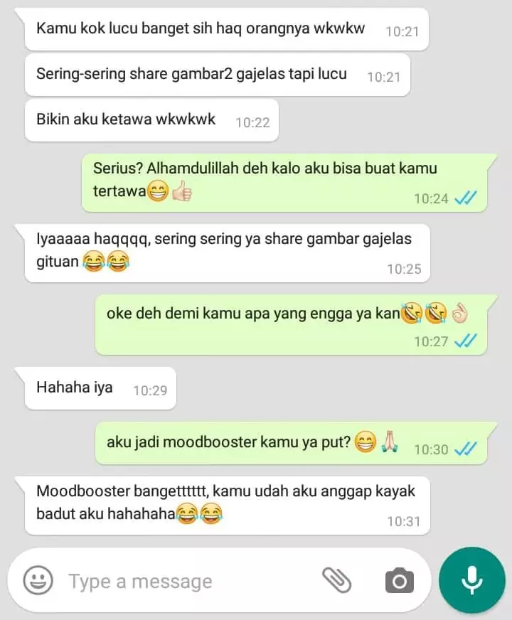 Balasan chat pas lagi PDKT © berbagai sumber