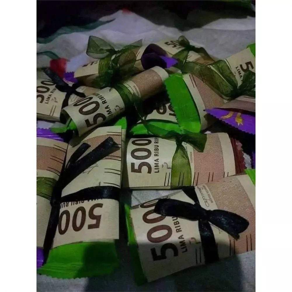 Momen pamer banyak uang © Instagram