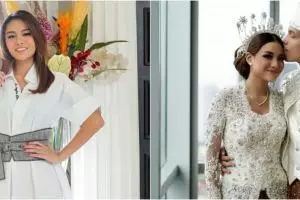 Taksiran harga 8 outfit Aurel Hermansyah saat honeymoon di Bali
