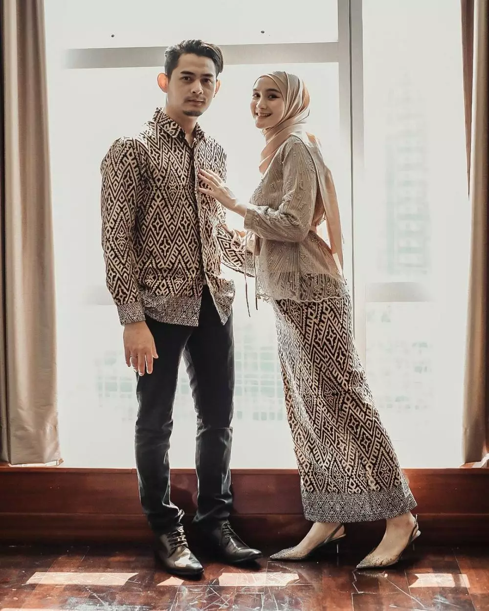 seleb cantik adu akting bareng suami © instagram