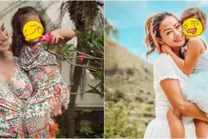 Tinggal di Bali, ini gaya fashion 10 seleb cantik saat momong anak