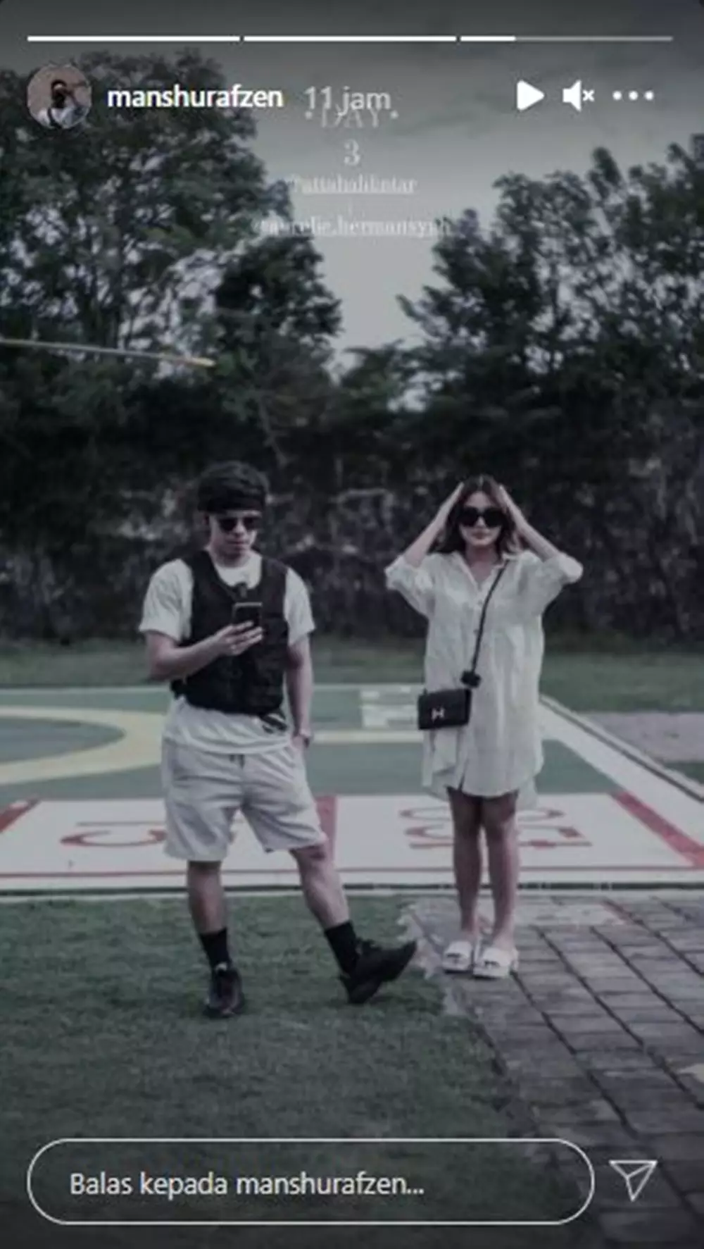 atta aurel naik helikopter © Instagram atta aurel naik helikopter © Instagram