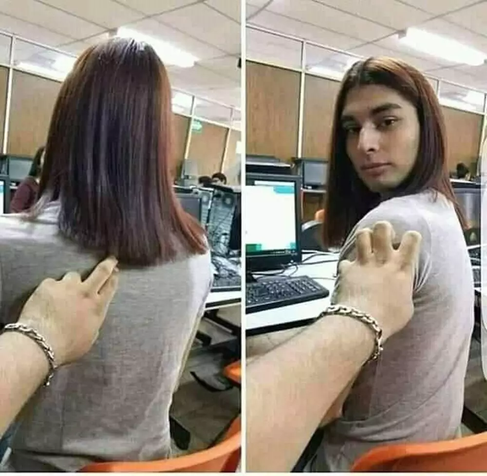 momen ngerjain orang © Berbagai Sumber