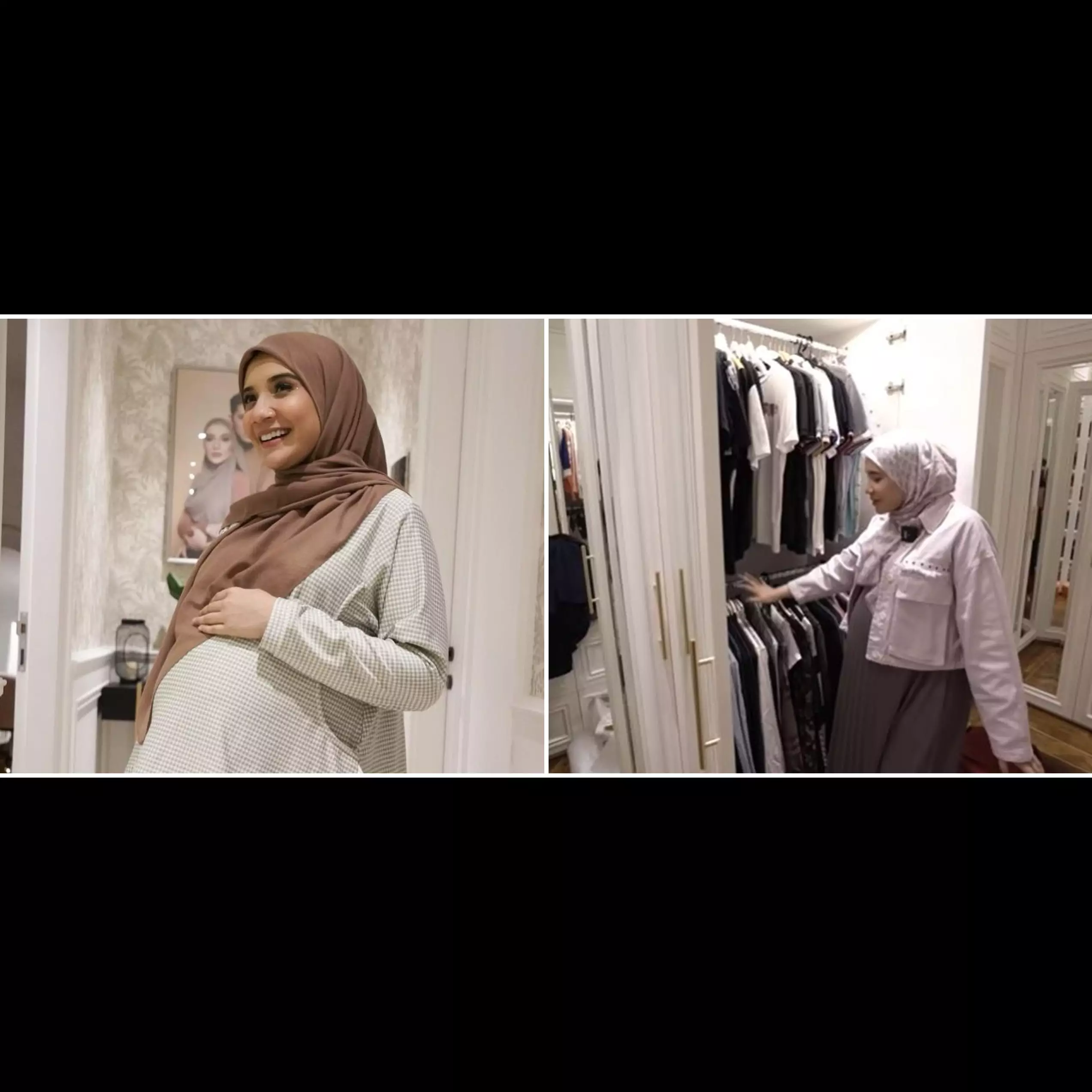 8 Potret walk in closet Zaskia Sungkar, bajunya capai ratusan