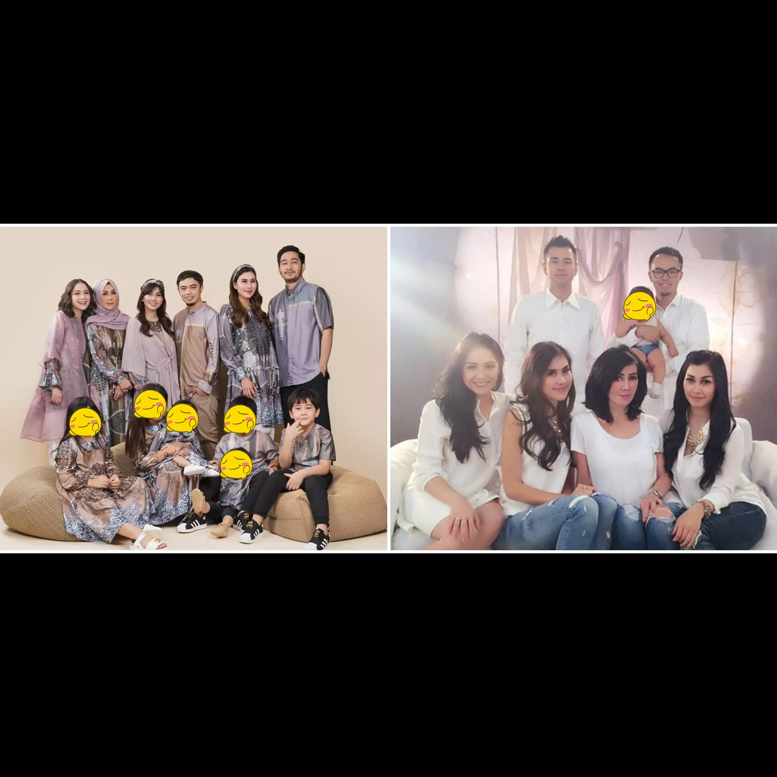8 Gaya pemotretan keluarga Raffi Ahmad dulu sampai kini, elegan abis