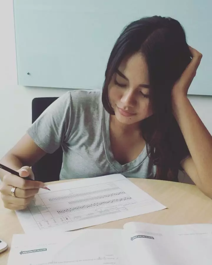 Aurel zaman kuliah © 2021 brilio.net