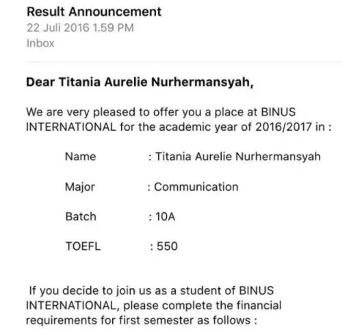 Aurel zaman kuliah © 2021 brilio.net