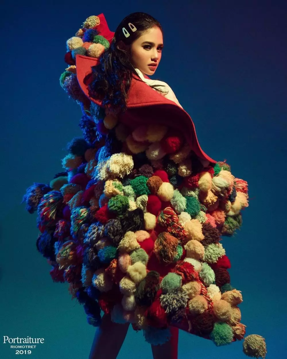 potret Tissa Biani bermakeup tebal © 2021 brilio.net