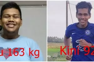 Berhasil turunkan berat badan hingga 71 kg, pria ini bagikan tipsnya