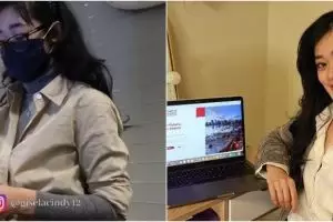 10 Potret Gisela Cindy kerja jadi store manager toko sepatu di Kanada