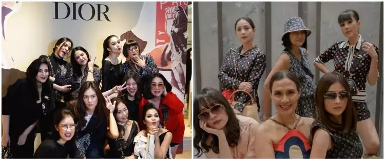 10 Momen Nagita Slavina di acara brand fashion, ada Louis Vuitton