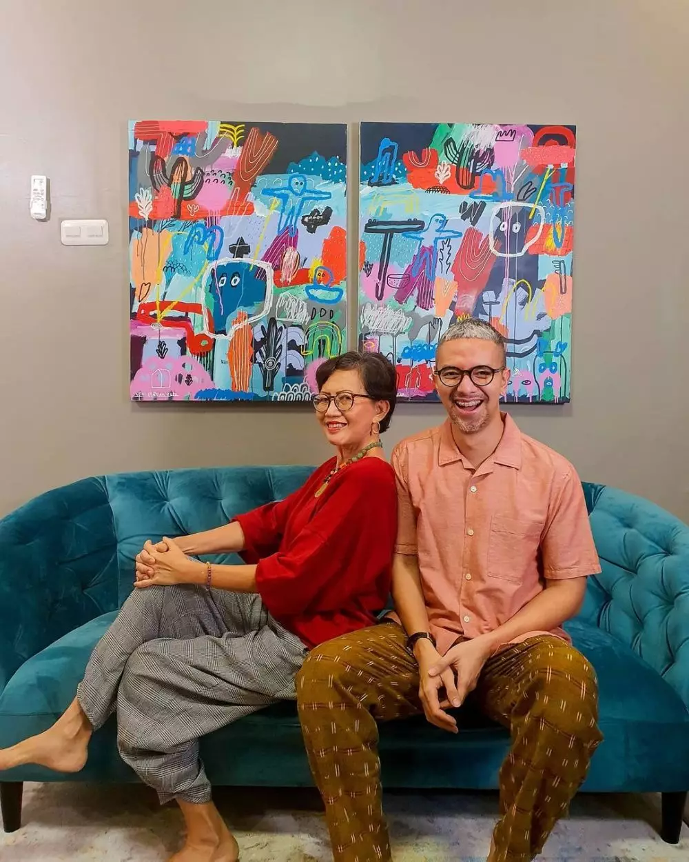 penampakan rumah desainer didiet maulana © instagram