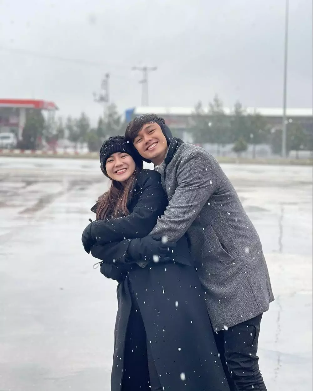 momen pasangan seleb honeymoon © instagram