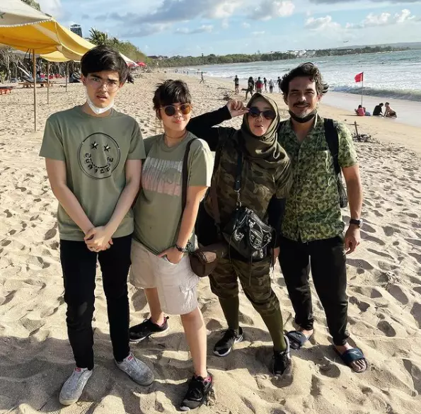 teddy syah ramadan tanpa rina gunawan © 2021 brilio.net