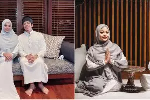 12 Momen Atta & Aurel Hermansyah tarawih pertama, bermaafan penuh haru