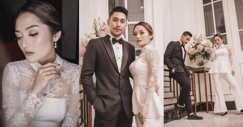 beda gaya kondangan sibad dan lesty © Instagram