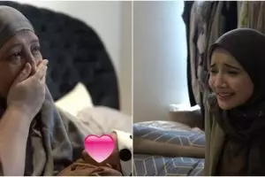 9 Momen ibu Zaskia Sungkar gendong baby Ukkasya, penuh haru