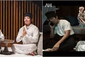 8 Momen sahur pertama Atta dan Aurel setelah menikah, suap-suapan
