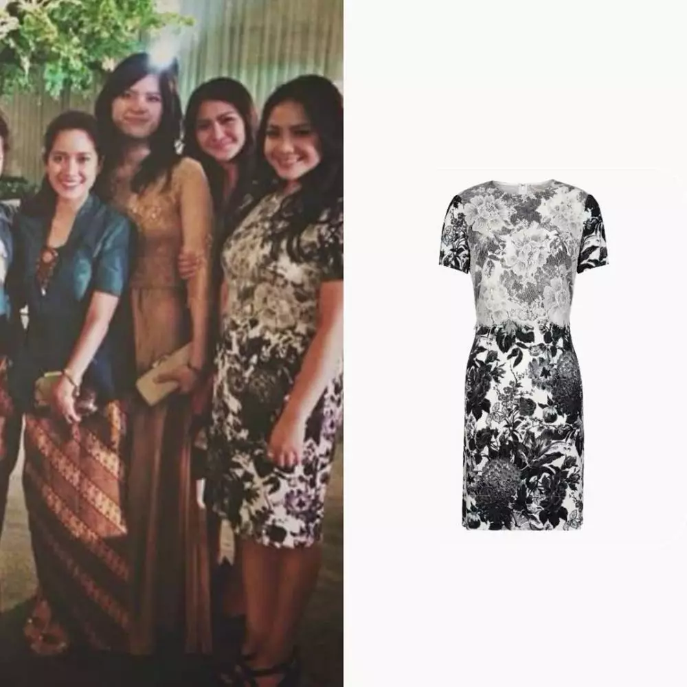 harga fashion kondangan Nagita © Instagram