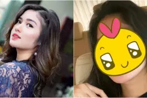 8 Pesona Ochi Rosdiana tanpa polesan makeup, bukti cantik natural