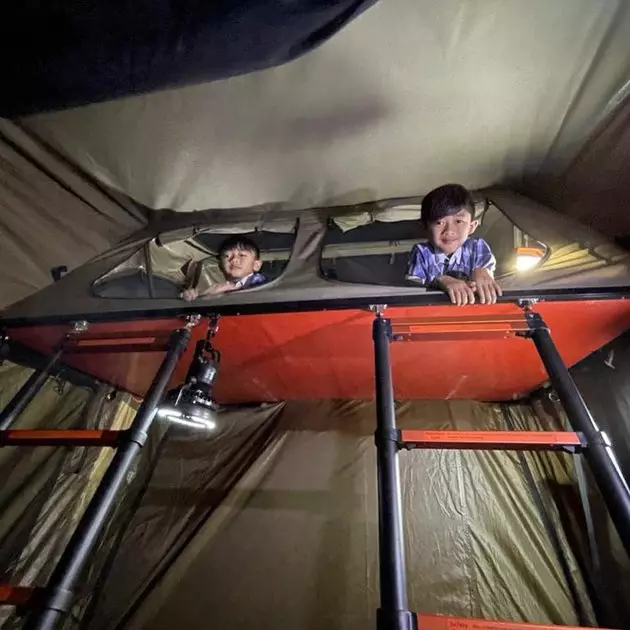 keluarga besar SBY liburan di hutan Instagram