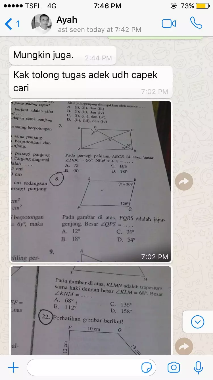 Chat lucu drama dari ayah © berbagai sumber