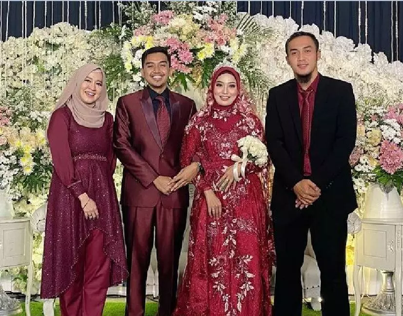 Okie dan adik ipar © Instagram