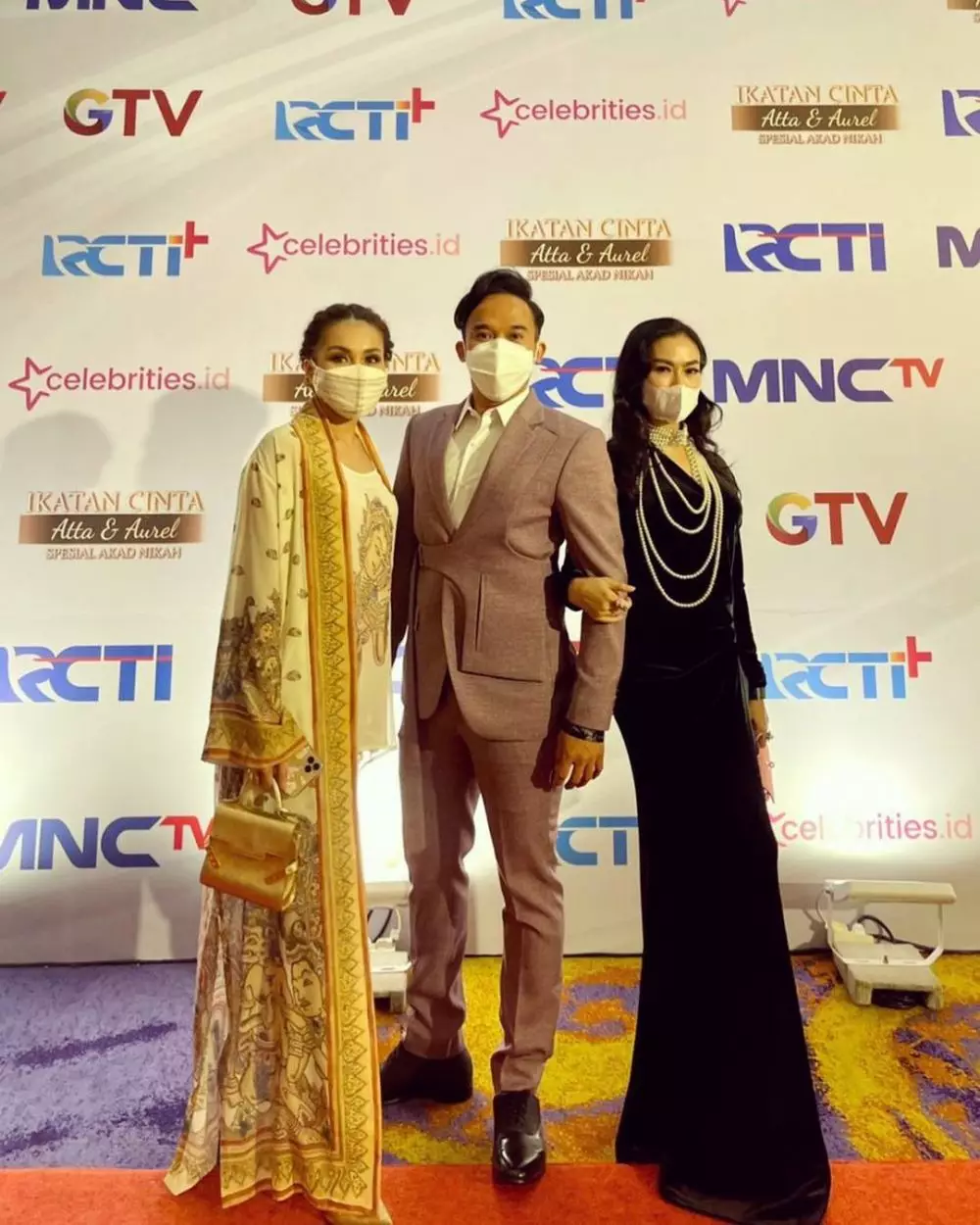 Ayu Ting Ting kondangan © 2021 brilio.net