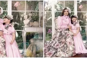 10 Gaya Arsy kembaran baju dengan Ashanty, bak kakak adik