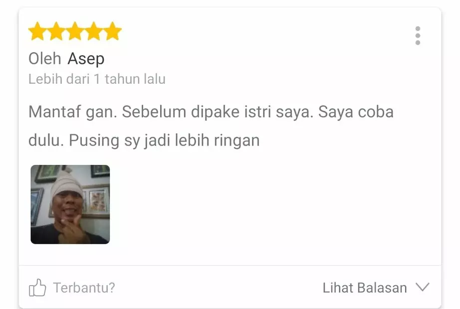 foto testimoni lucu pembeli © Twitter