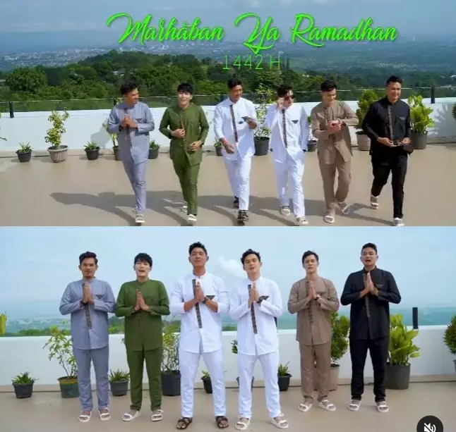 Arya Saloka jadi model busana muslim © 2021 brilio.net Instagram