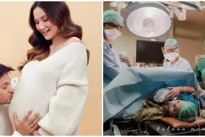 Lahirkan anak pertama, ini 8 momen persalinan Tengku Dewi