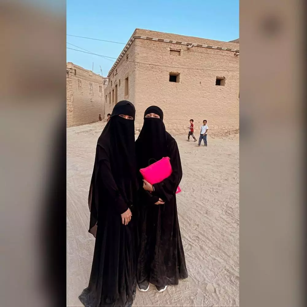 Kartika Putri dan keluarga ke Yaman © 2021 brilio.net