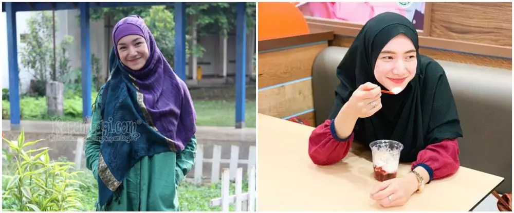 potret dulu dan kini aktris sinetron religi © 2021 brilio.net