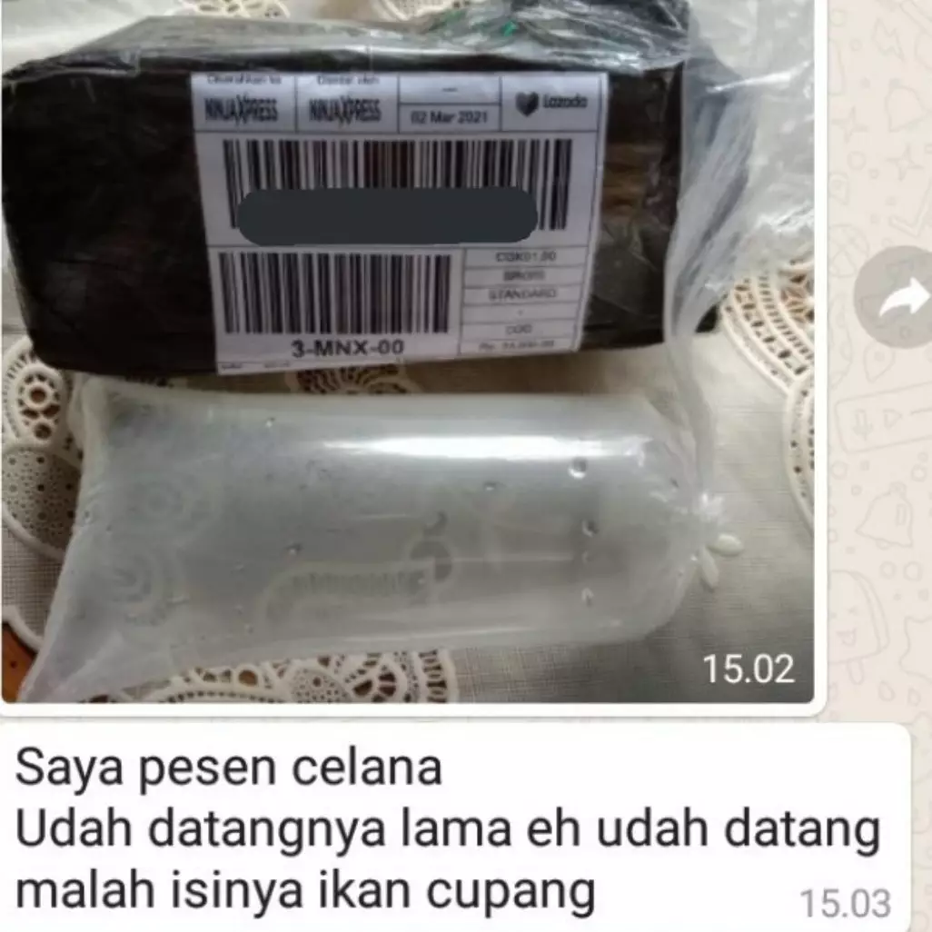 10 Chat lucu komplain ke kurir ini ngeselinnya bikin ngelus dada