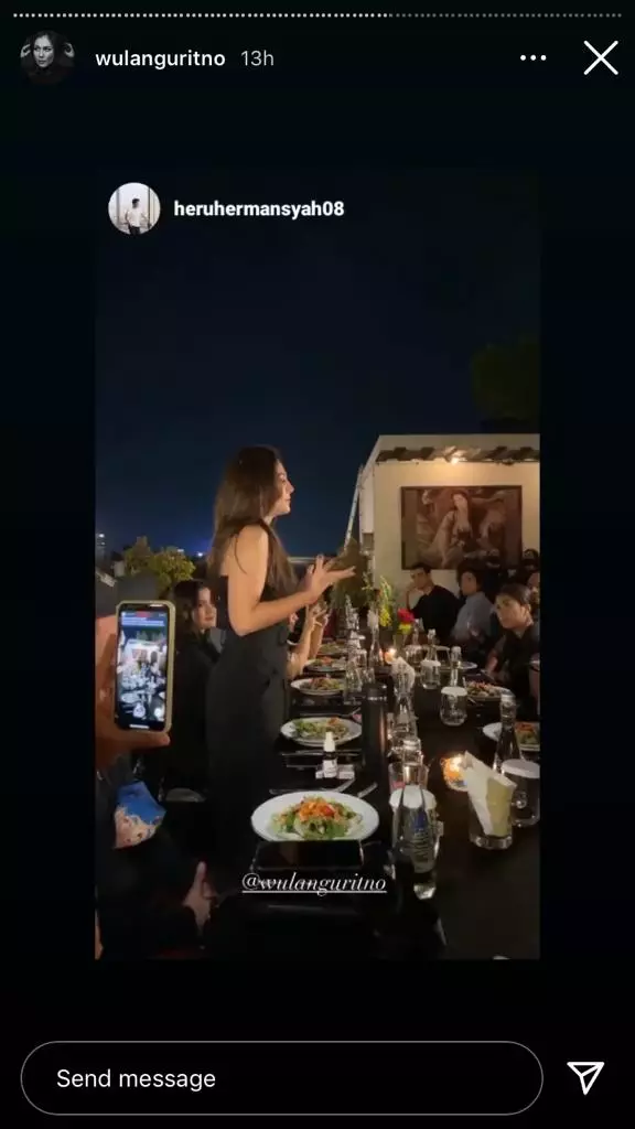 Momen perayaan ulang tahun Wulan Guritno © Instagram/@wulanguritno Momen perayaan ulang tahun Wulan Guritno © Instagram/@wulanguritno