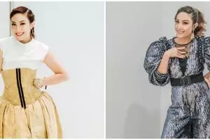 6 Penampakan dapur baru rumah Ayu Dewi, serba pink