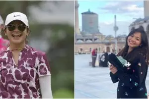 9 Potret Amel Carla ketika bermain golf, sporty dan cantik maksimal