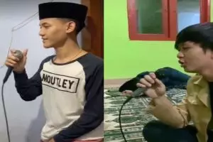 Viral momen bangunkan sahur pakai nyanyian lagu TikTok, merdu dan unik