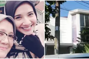 8 Potret rumah ibunda Zaskia Sungkar, bernuansa serba putih