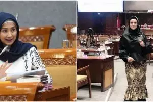 Beda gaya 8 seleb saat menjabat anggota DPR, Krisdayanti memukau