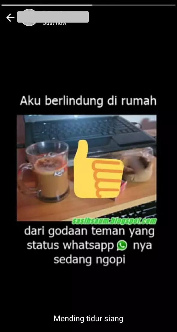 Status WA lucu di hari puasa © berbagai sumber Status WA lucu di hari puasa © berbagai sumber