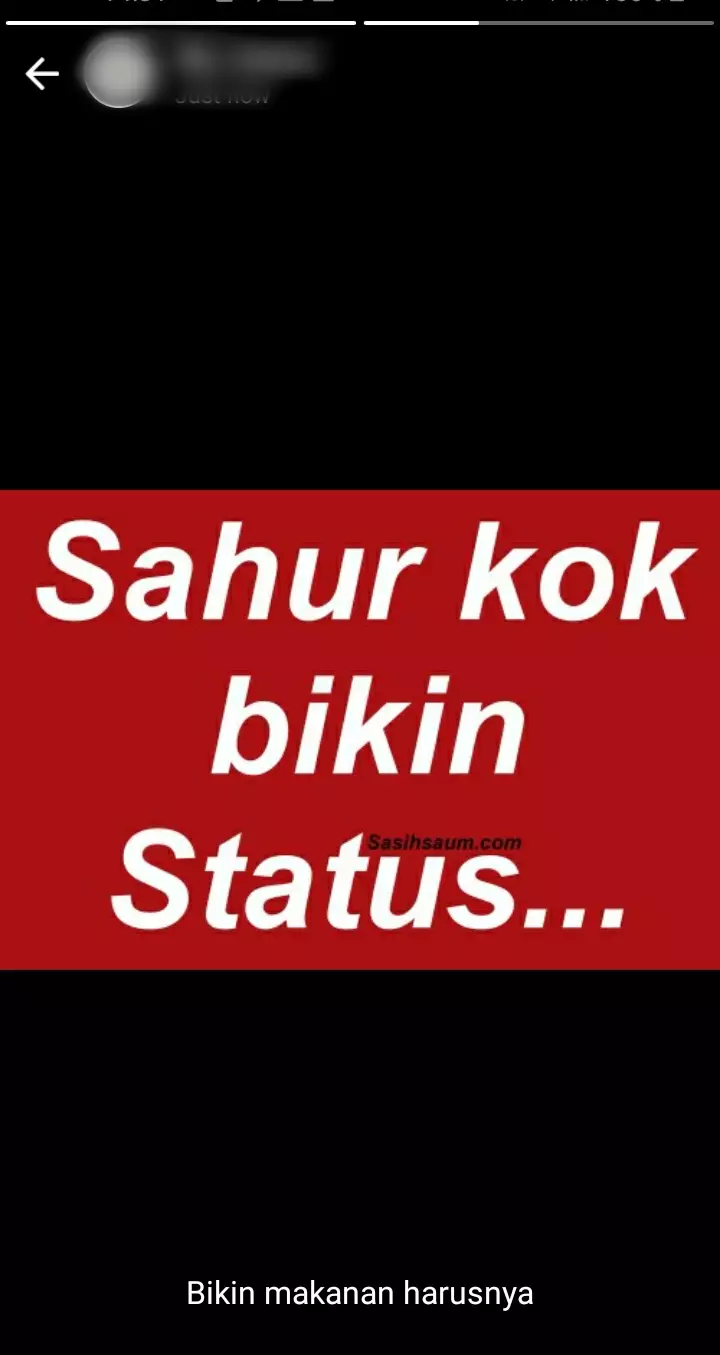Status WA lucu di hari puasa © berbagai sumber Status WA lucu di hari puasa © berbagai sumber