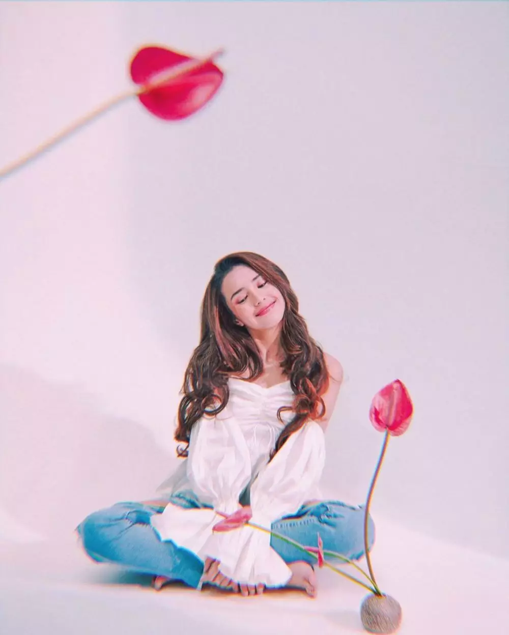 Gaya pemotretan Baby Tsabina dengan berbagai tema © 2021 brilio.net