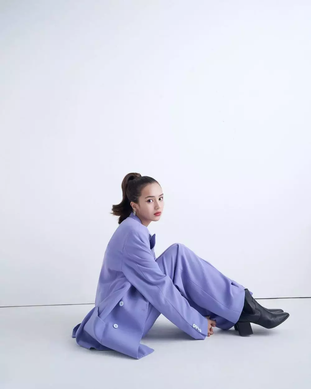 Gaya pemotretan Baby Tsabina dengan berbagai tema © 2021 brilio.net